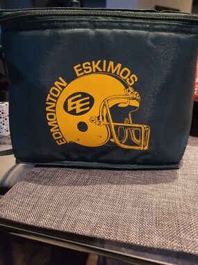 Vintage Edmonton Eskimos Lunch Bag